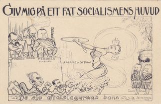 GIV MIG PÅ ETT FAT SOCIALISMENS HUVUD